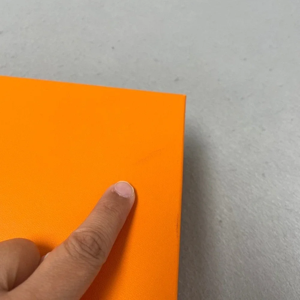 Hermes Storage Box and Dust Bags Set Orange Luxury Packaging 11x8.75x3